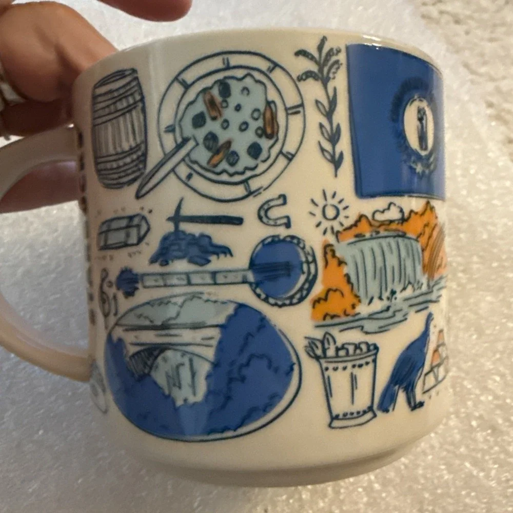Starbucks Been There Series Kentucky Mug Blue 2018 Pre Owned